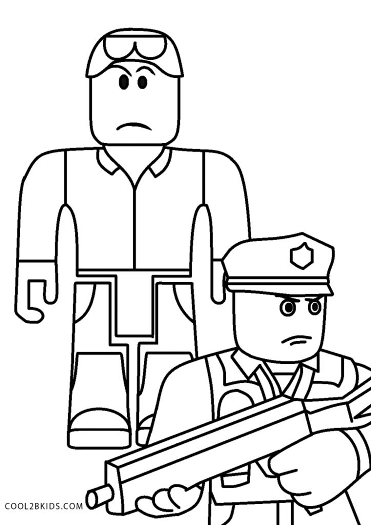 Coloriages  Roblox  Coloriages Gratuits à Imprimer