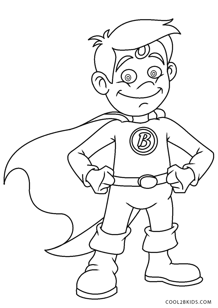 Coloriages  SuperHéros  Coloriages Gratuits à Imprimer