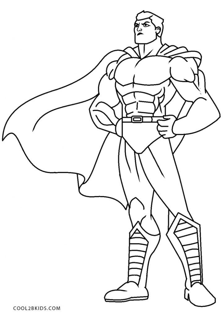 Coloriages  SuperHéros  Coloriages Gratuits à Imprimer