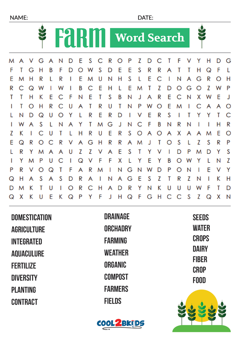 free printable word search puzzles for kids cool2bkids