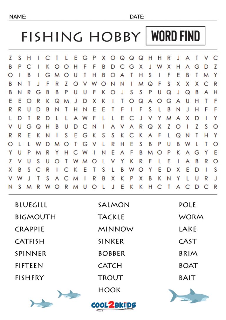 Printable Hobbies Word Search Cool2bKids printable-hobbies-word-search-cool2bkids