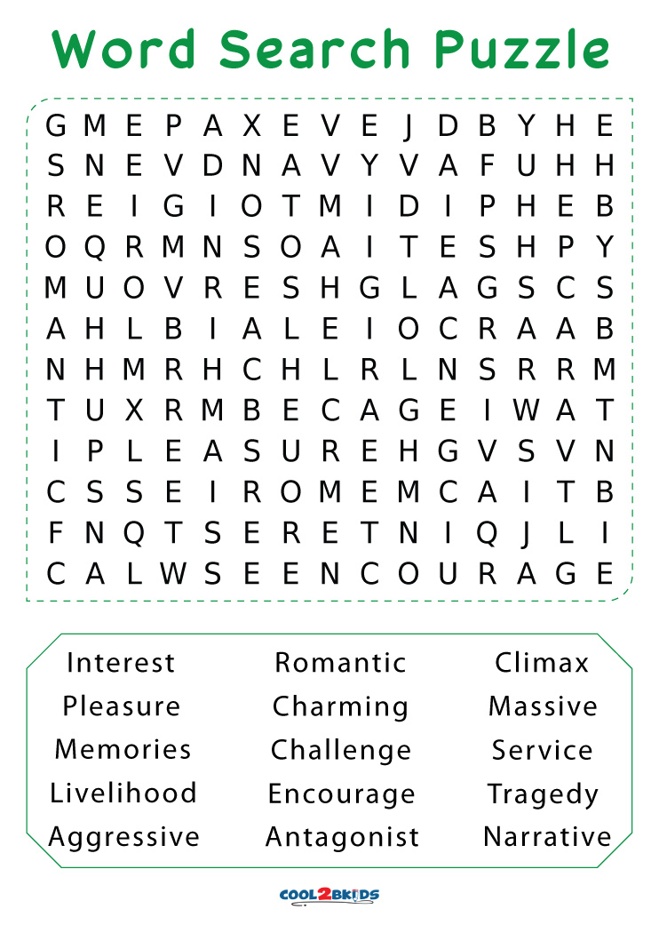 Large Printable Word Searches For Seniors Free Printable Download Large Printable Word Searches For Seniors Free Printable Download