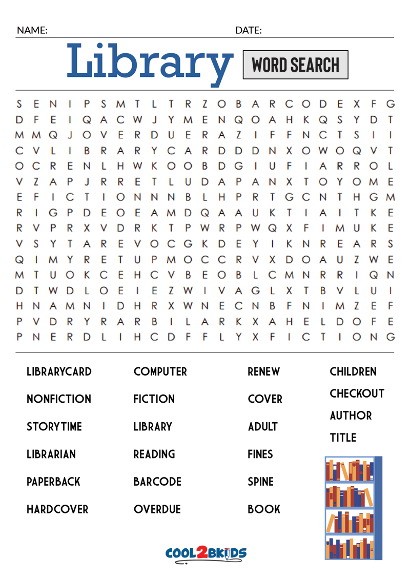 printable-library-word-search-cool2bkids