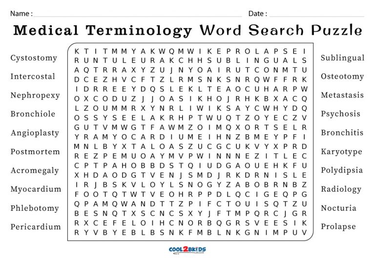 medical-terminology-word-search-printable