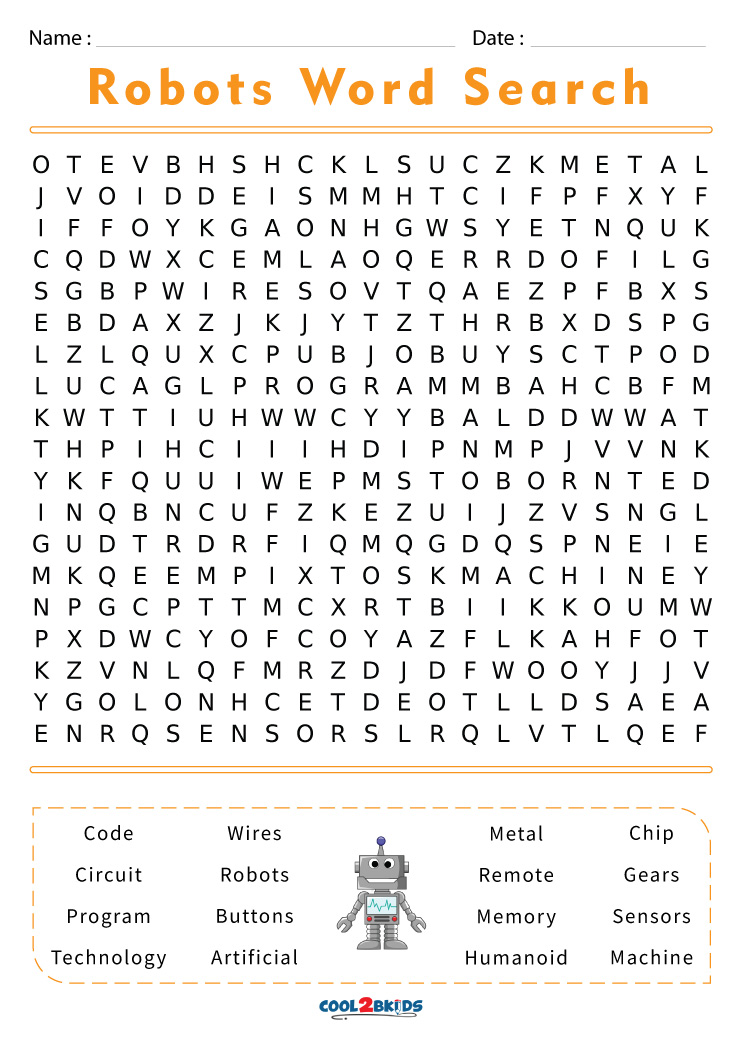 Free Printable Word Search Puzzles For Kids Cool2bKids