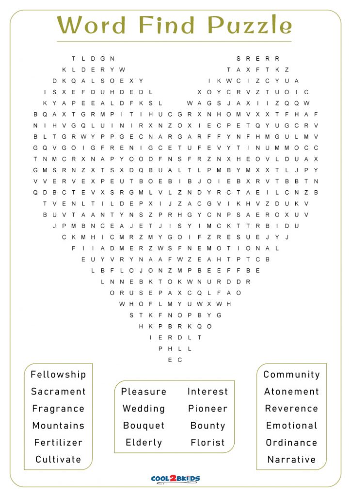 Printable Word Searches For Seniors Cool2bKids Printable Word Searches For Seniors Cool2bKids