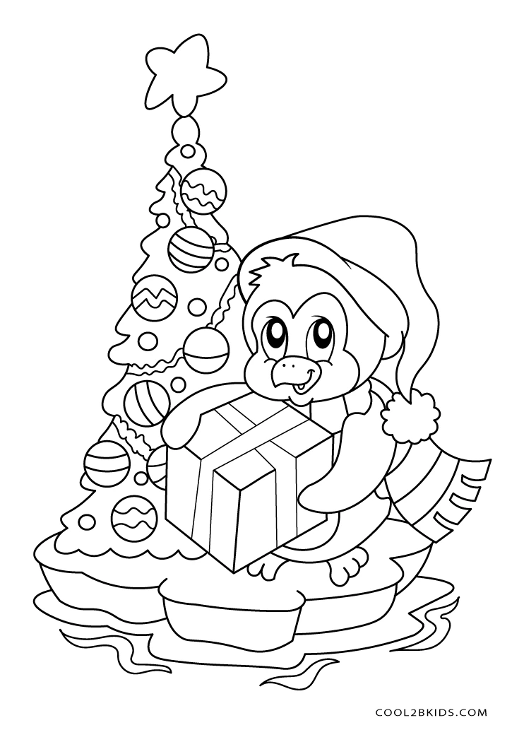 Free Christmas Coloring Pages For Kids