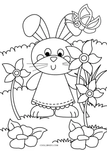 free printable spring coloring pages for kids