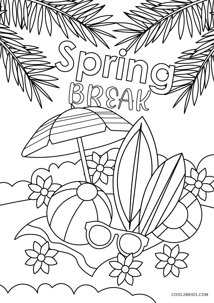 Spring-Summer Coloring Book '22