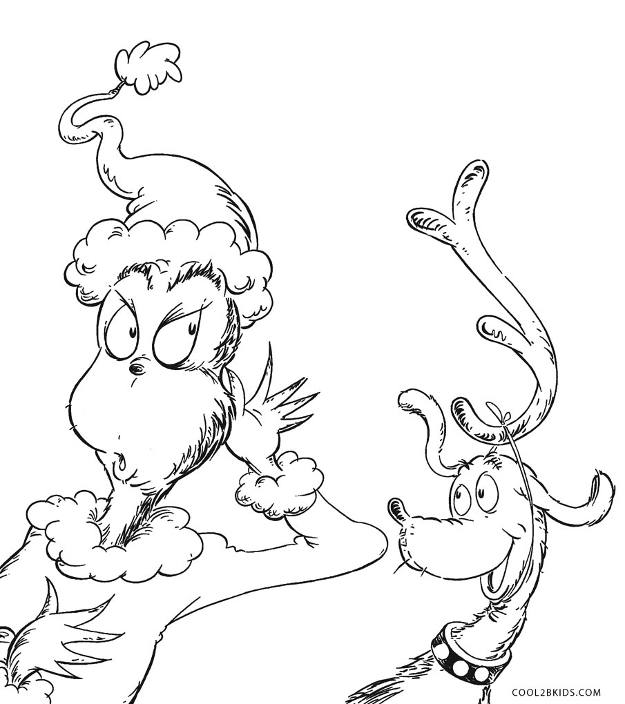 Grinch Da Colorare Disegni Per Bambini Da Stampare