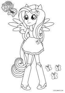 Equestria Girls coloring pages