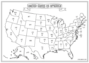 united states of america coloring pages