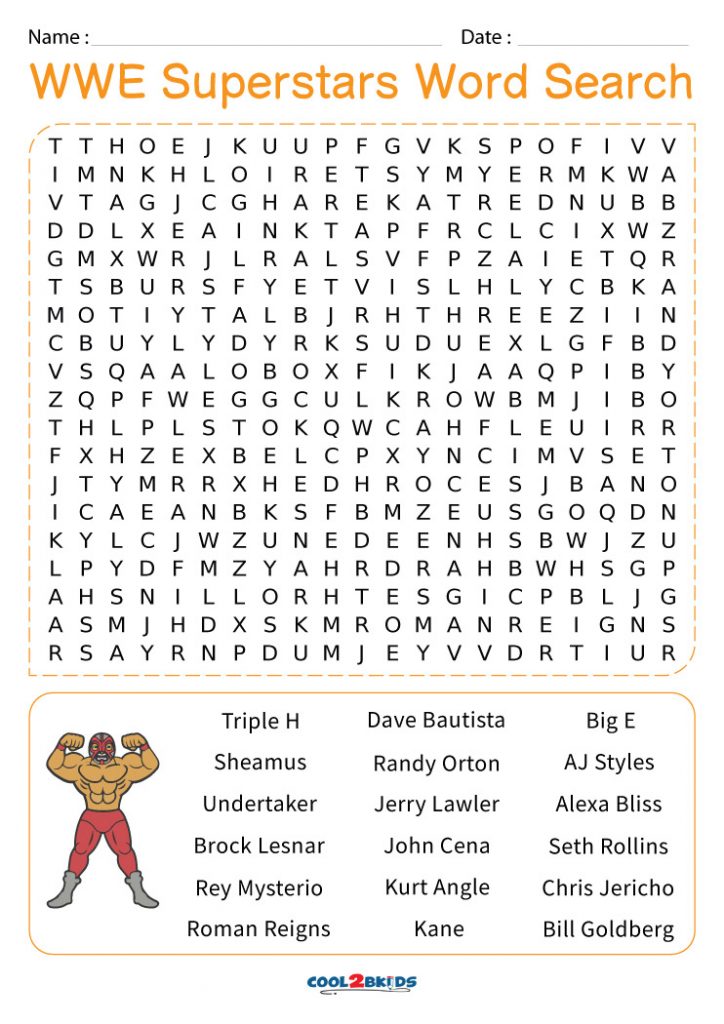 printable-wwe-word-search