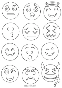 Moai Emoji coloring page  Free Printable Coloring Pages