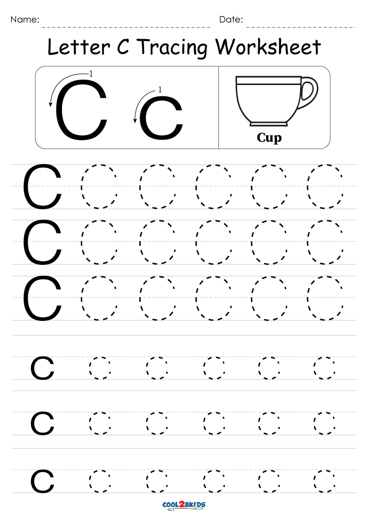 Printable Alphabet Letters C