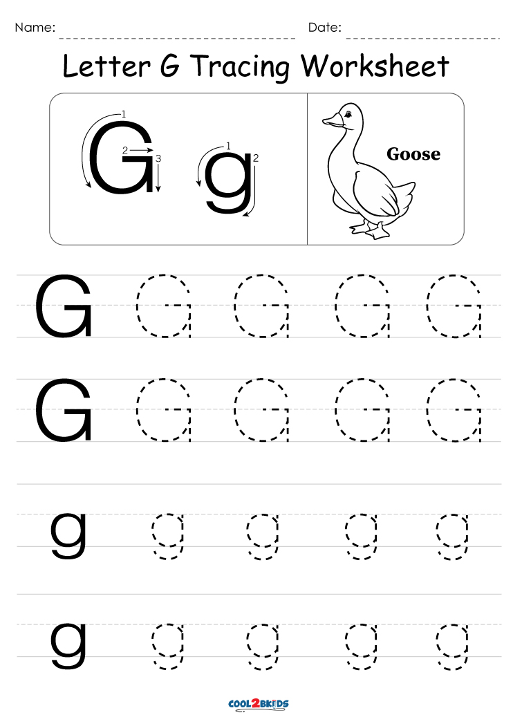 Free Printable 5 G A 1 Worksheets