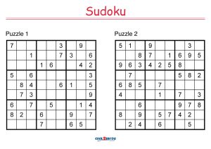 Free Printable Easy Sudoku with the Answer #2393