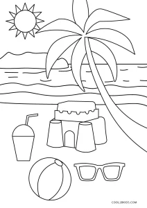 Free Printable Summer Coloring Pages For Kids