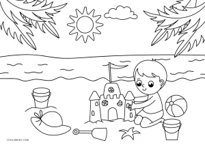 Free Printable Summer Coloring Pages For Kids