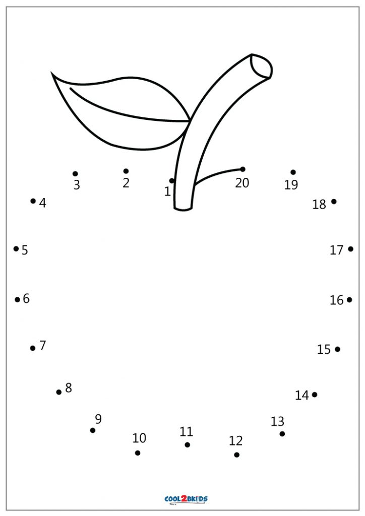 Free Printable Dot to Dot 1 to 20