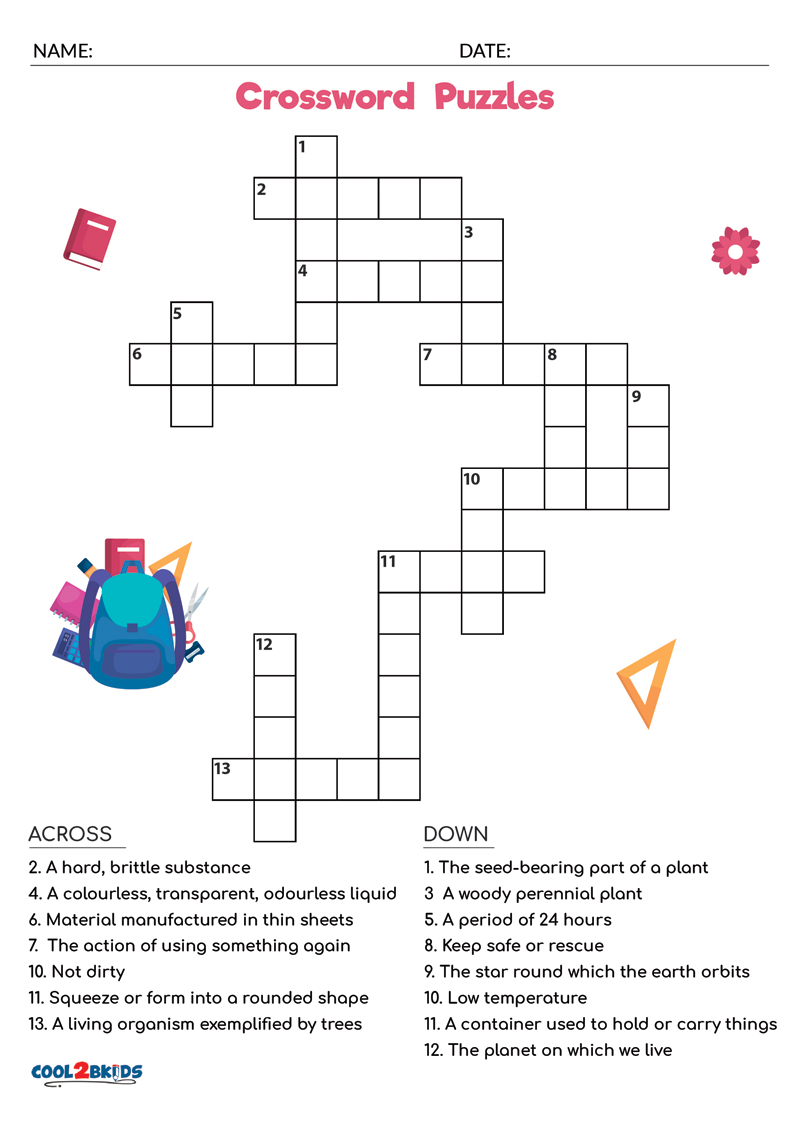 easy-crossword-puzzles-printable-for-kids-crossword-puzzles-printable