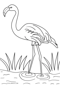 Free Printable Flamingo Coloring Pages For Kids