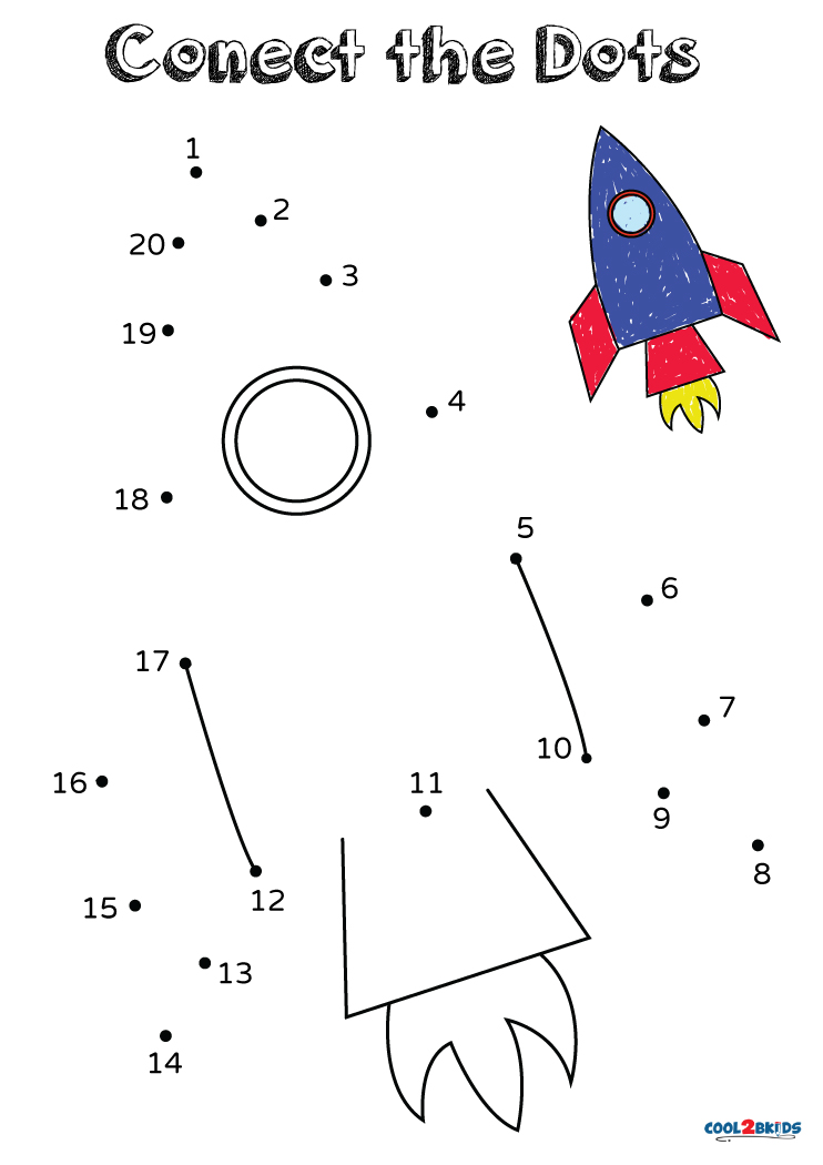 Dot To Dot Numbers 1 20 Worksheets