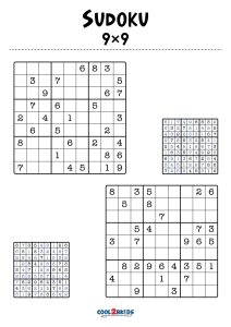 Free Printable Medium Sudoku with the Answer #5527