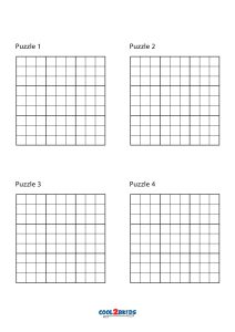 free printable blank sudoku puzzles