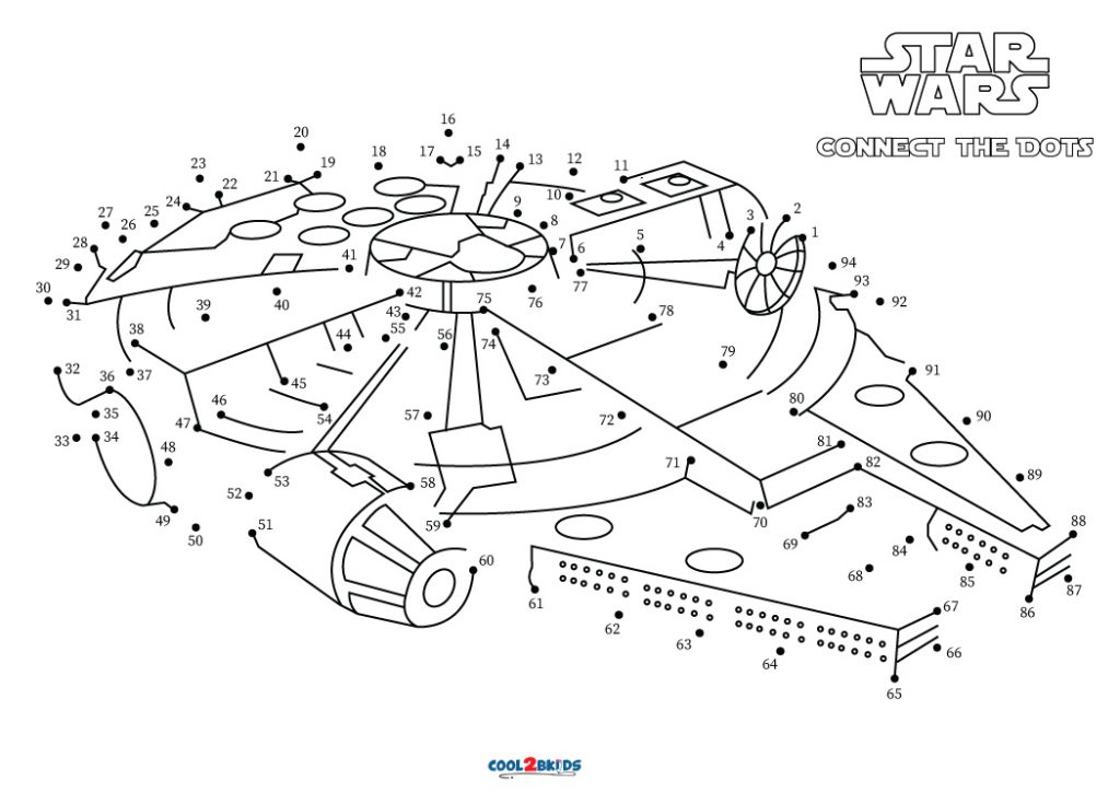 Free Printable Star Wars Dot To Dot Free Printable Star Wars Dot To Dot