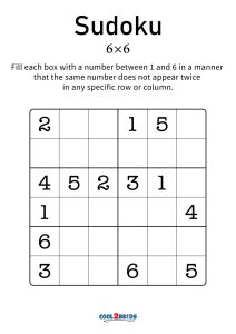 Sudoku 6x6: Sudoku for Kids: 6x6 Easy 100 Puzzles Games Book with Solution  for Beginners Vol.2 Space Themed, Kids Ages 6-10 (Paperback)