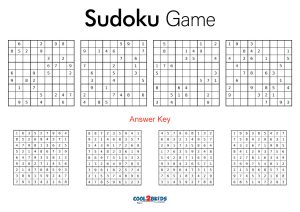 Printable Medium Sudoku