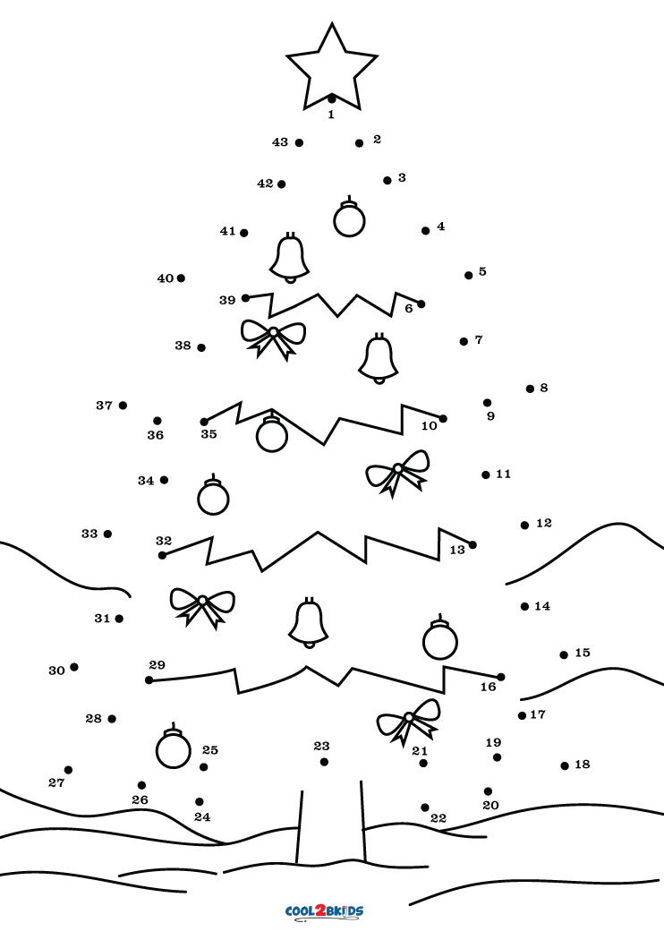 Free Christmas Dot To Dot Printables Free Christmas Dot To Dot Printables