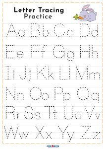 pre k worksheets alphabet tracing