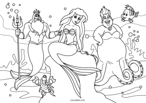 770 Collections Disney Ursula Coloring Pages  HD