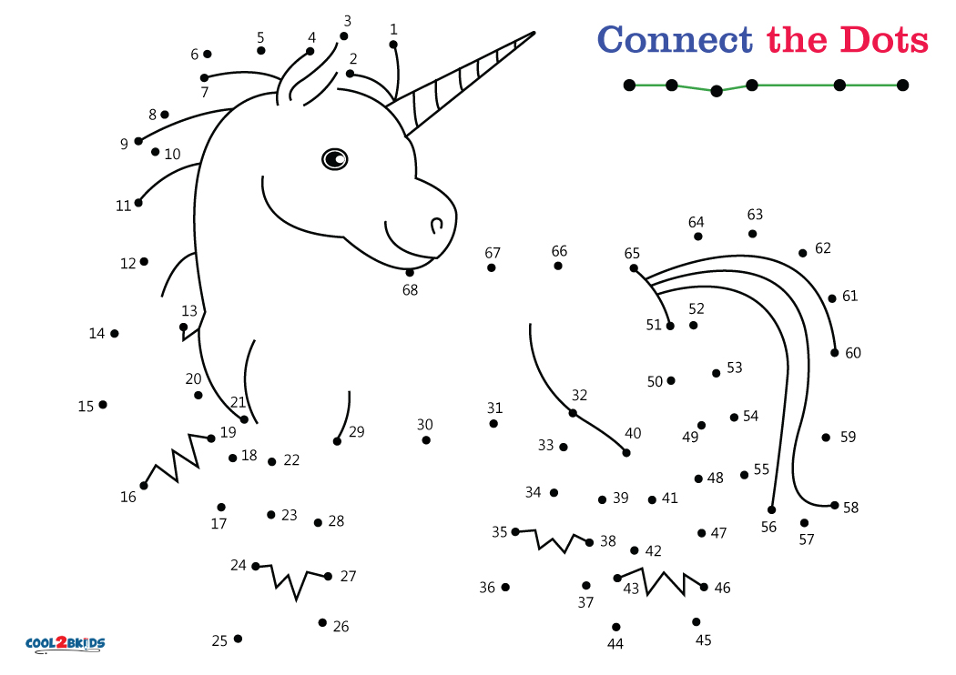 Free Medium Dot to Dot Printables