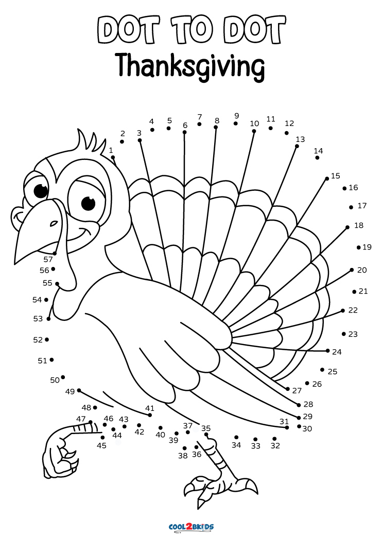 Free Printable Dot to Dot Coloring Pages preschool dot to dot
