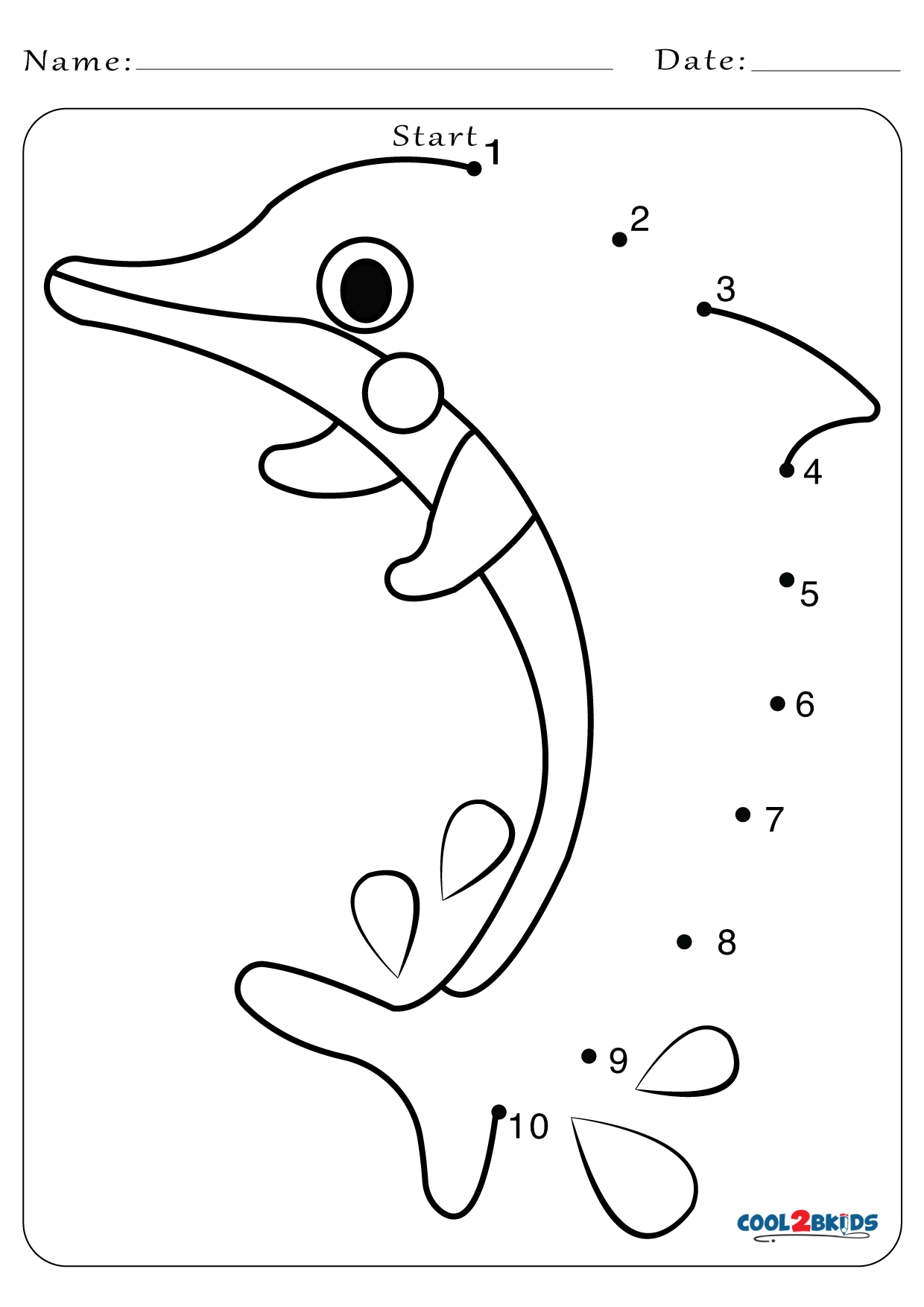 Free Printable Dot To Dot 1 10