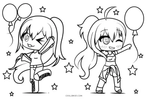 29+ Gacha Life Coloring Pages Demon - DenimDanusia