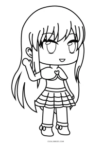 maker gacha club coloring sheet  Girl sketch, Coloring pages, Cute  coloring pages