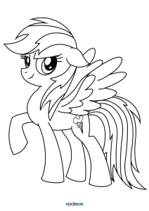 8800 Coloring Pages Rainbow Dash  Latest