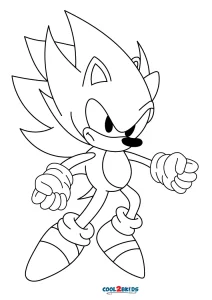 5100 Collections Sonic Cartoon Coloring Pages  Latest Free