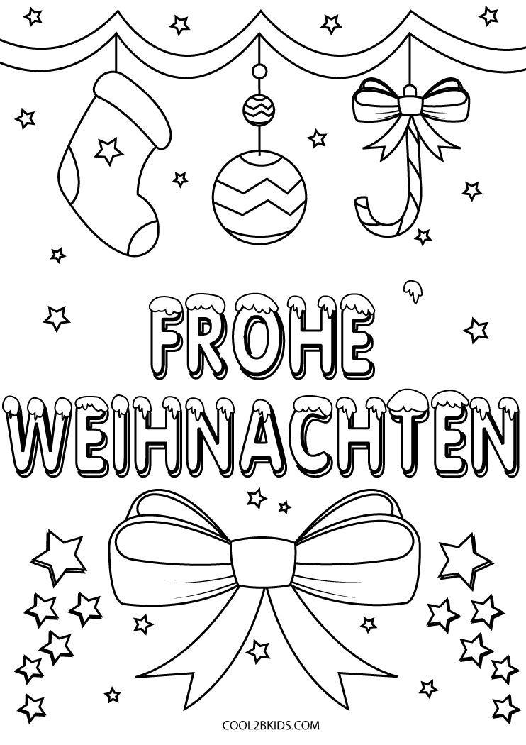 Bild von Frohe-Weihnachten-Ausmalbilder