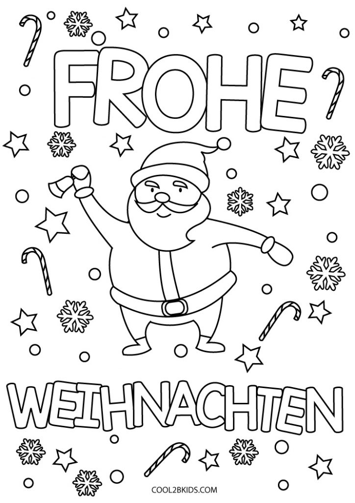 Frohe Weihnachten Ausmalbilder: Bring Christmas Cheer to Life with Coloring!