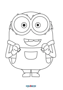 minions coloring pages halloween