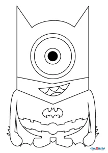 minions coloring pages halloween