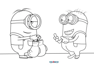 minions coloring pages of phil