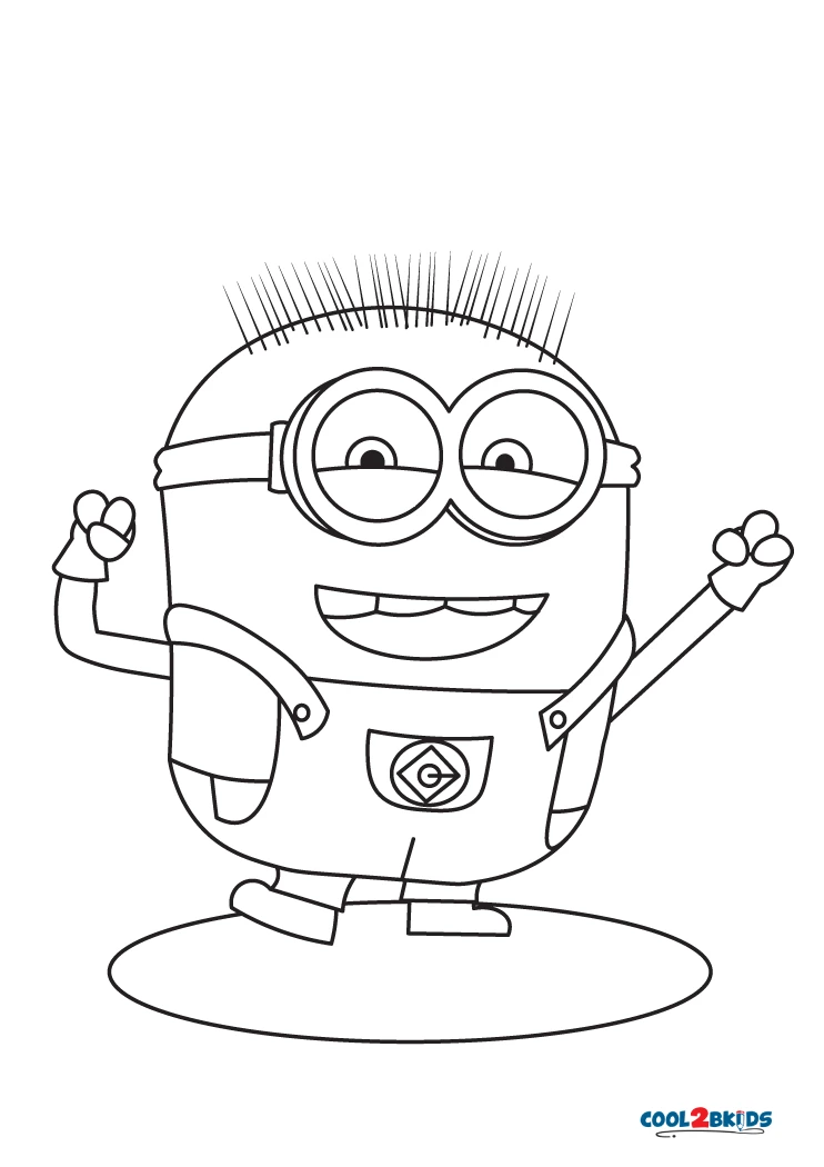 minions coloring pages of phil