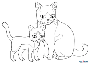 Bengal Cat Coloring Pages • Crafting a Green World
