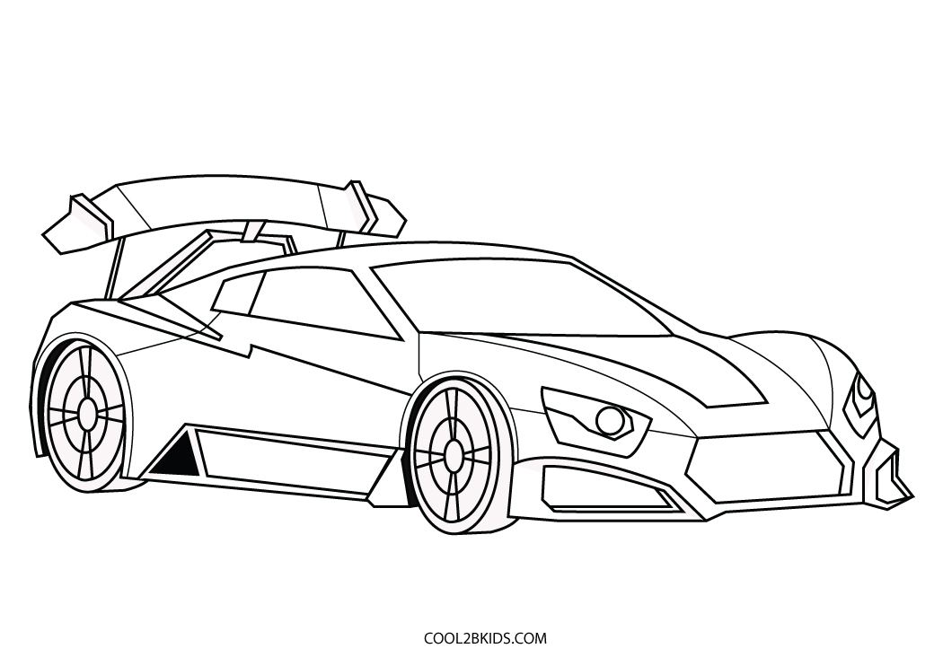 Coloriages  Voiture de Sport  Coloriages Gratuits à Imprimer